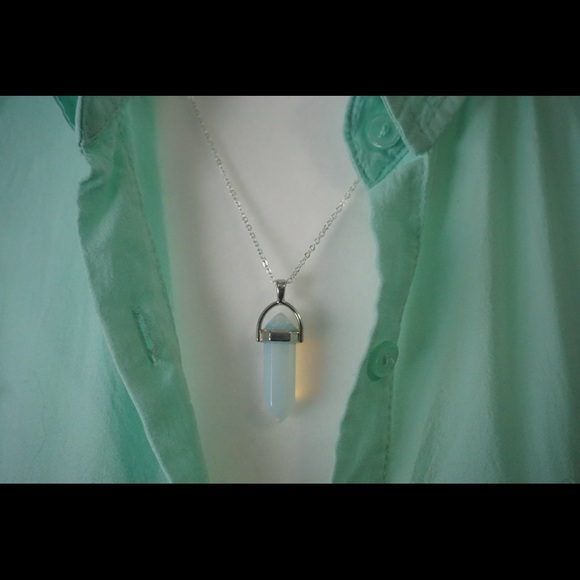 Opal quartz Necklace - Picture 4 of 5